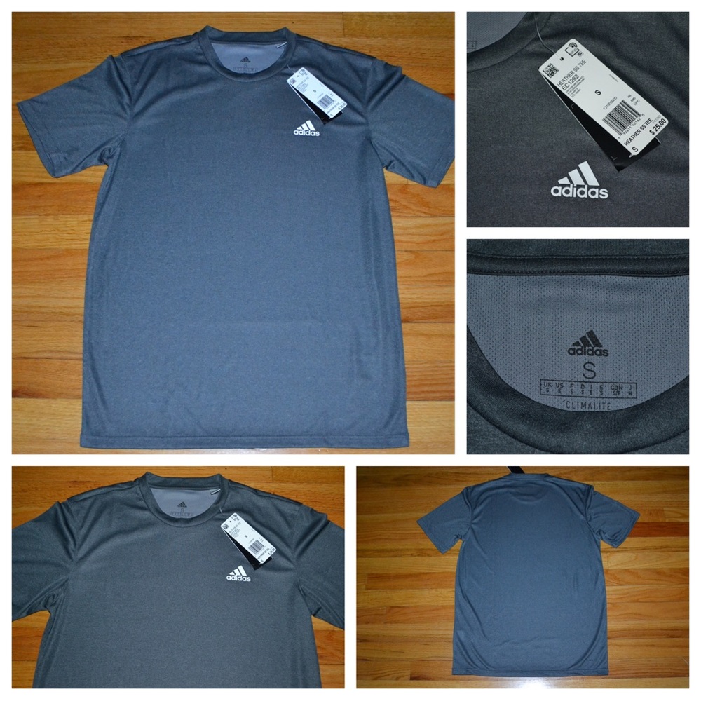Men’s Adidas Climalite logo shirt, size S - NWT